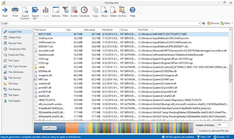 Free Key Metric FolderSizes