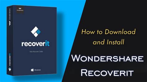 Wondershare Recoverit 10 Download And Install
